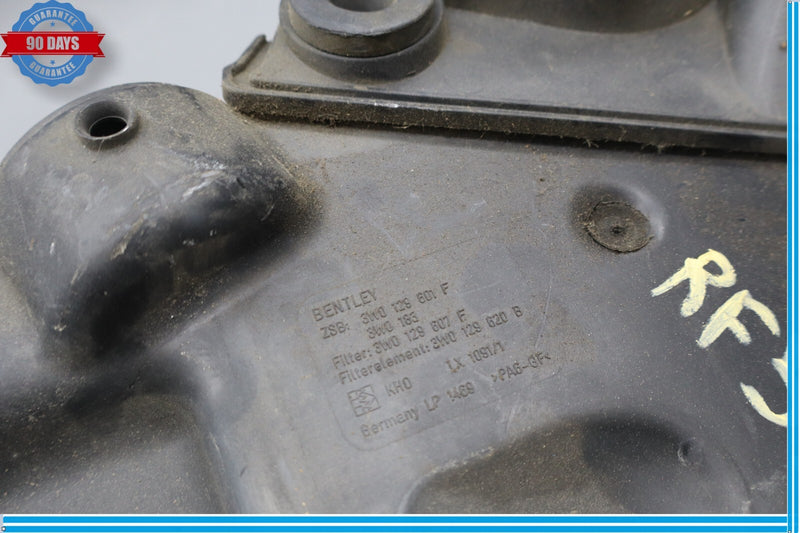 Load image into Gallery viewer, 03-12 Bentley Continental Right Side Air Intake Cleaner Box 3W0129601F Oem

