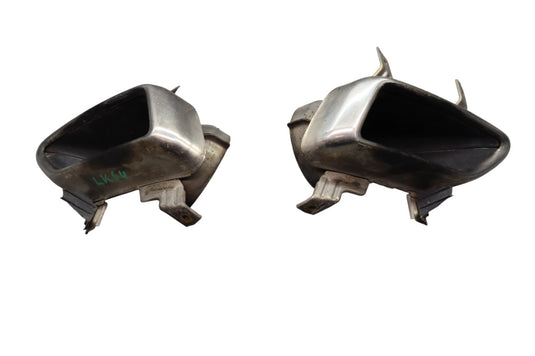 15-20 Hyundai Genesis G80 Rear Left & Right Side Lower Exhaust Muffler Tip Oem