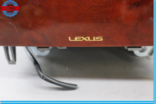 02-10 Lexus SC430 Dash Radio Wood Trim Panel W/ Mechanism 5542924020 Oem