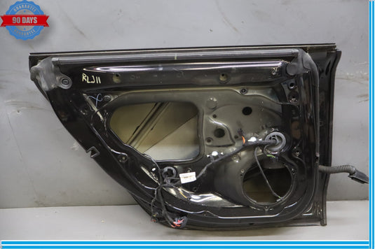 12-18 Audi A7 Quattro RS7 Rear Left Driver Exterior Door Shell Panel Black Oem