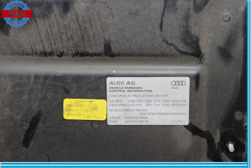 Load image into Gallery viewer, 12-18 Audi A6 Quattro A6 Front Hood Shell Lid Cover Panel Assembly Black Oem
