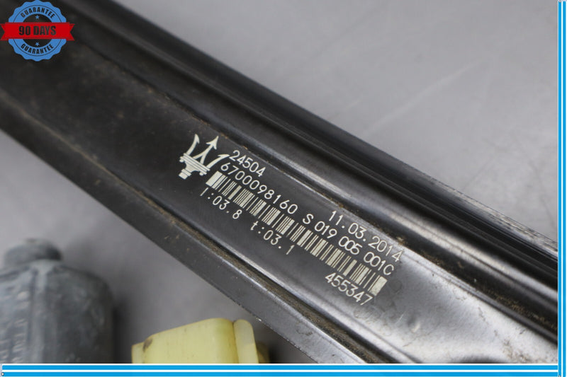 Load image into Gallery viewer, 14-22 Maserati Quattroporte M156 S Q4 Front Left Side Window Regulator Motor Oem
