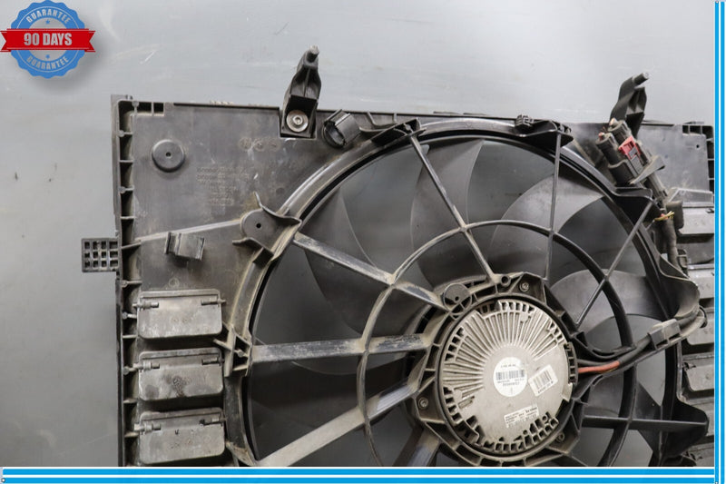 Load image into Gallery viewer, 11-18 Porsche Cayenne 958 Engine Radiator Cooling Fan Motor Assembly Oem
