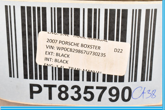 05-12 Porsche Boxster Cayman 911 987 Front Right Passenger Side Control Arm Oem
