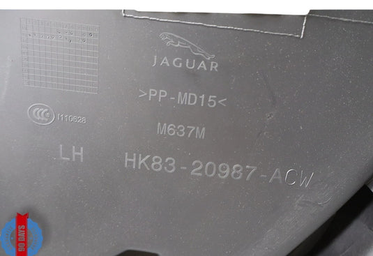 17-20 Jaguar X761 F-Pace Rear Left Driver Side Interior Door Panel Trim Oem