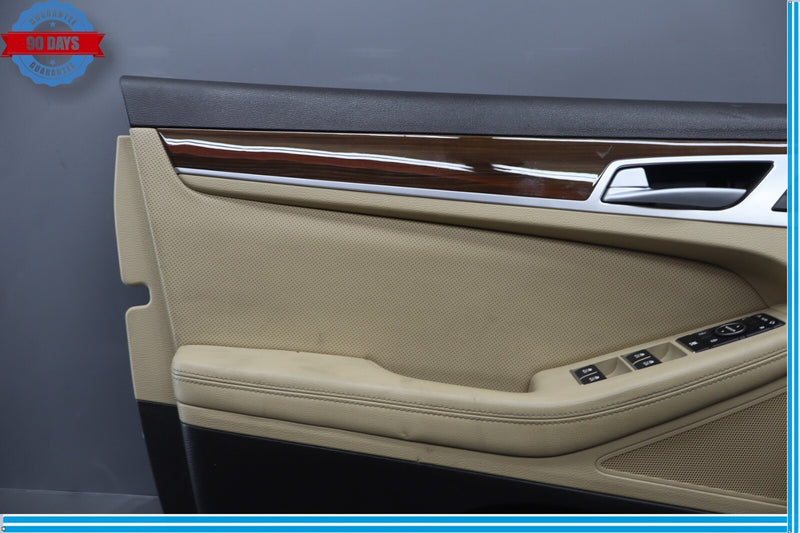 Load image into Gallery viewer, 15-17 Hyundai Genesis Front Left Driver Side Interior Door Panel Trim Beige Oem
