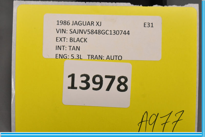 Load image into Gallery viewer, 86-91 Jaguar XJ6 XJS Fuel Inertia Cut Off Switch Trim Cover Oem

