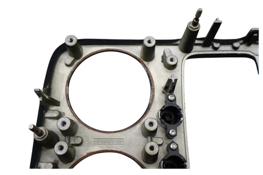 06-12 Bentley Continental Flying Spur Rear Air Vent Control Panel 3W5863338E OEM