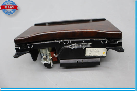 07-14 Mercedes W216 CL550 CL63 AMG Center Console Ash Tray Ashtray Trim Wood Oem