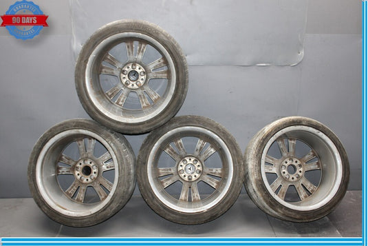14-17 Mercedes C207 E Class 18" 8.5jx18 5 Twin Spoke Rear Wheel Rim Set of 4 Oem