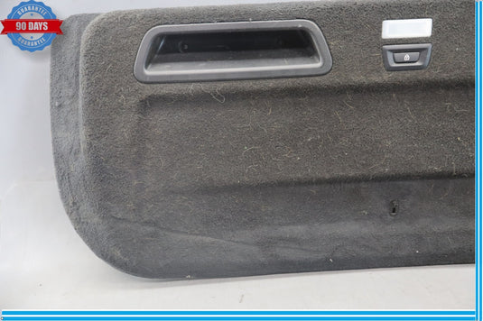 10-17 BMW 535i GT xDrive Rear Trunk Lid Liner Panel Trim Panel W/Switch Oem