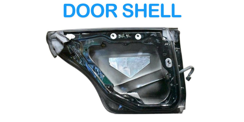 Load image into Gallery viewer, 12-18 Mercedes W218 CLS550 CLS400 CLS63 AMG Rear Left Driver Side Door Shell OEM
