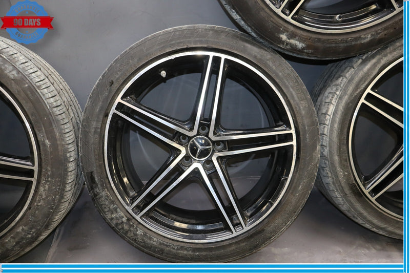 Load image into Gallery viewer, Mercedes S550 CLS550 Complete Wheel Tire Rim Set of 4 20x8.5J Aftermarket
