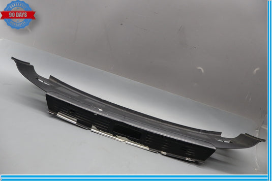 06-12 Bentley Continental Rear Trunk Latch Lock Sill Scuff Plate Trim Cover Oem