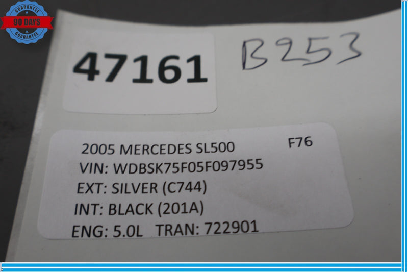 Load image into Gallery viewer, 03-12 Mercedes R230 SL500 Front Right Passenger Seat Track Trim Cover Oem
