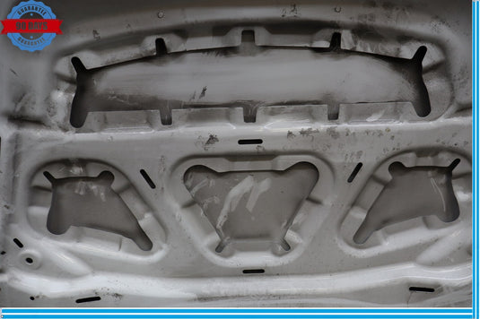 11-14 Porsche Cayenne Turbo 958 Front Hood Panel Assembly White Oem