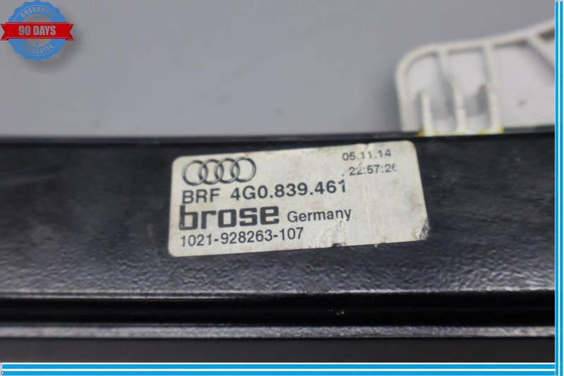 Load image into Gallery viewer, 12-18 Audi A6 Quattro Rear Left Driver Side Door Window Regulator Oem
