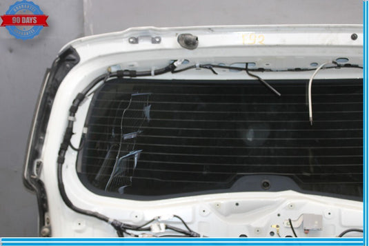11-17 Infiniti QX56 QX80 Rear Liftgate Trunk Lid Hatch White (QAB) Oem