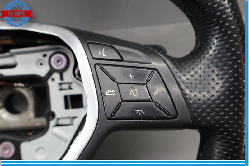 Load image into Gallery viewer, 12-18 Mercedes W204 C300 SLK250 CLS550 AMG Steering Wheel Flat Bottom Black Oem
