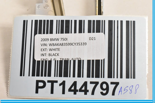 09-15 BMW F01 F02 F07 F10 750i 750Li Automatic Shift Selector Trim Bezel Oem