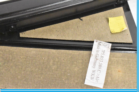 11-18 Porsche Cayenne Rear Left Exterior C Pillar Trim Molding 7P5853589C Oem