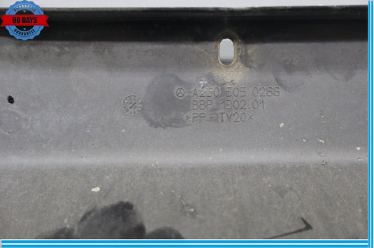 03-08 Mercedes R230 SL500 SL55 Upper Radiator Support Top Cover 2305050288 Oem