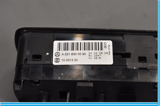 07-12 Mercedes GL450 GL550 Front Left Driver Side Door Window Control Switch Oem