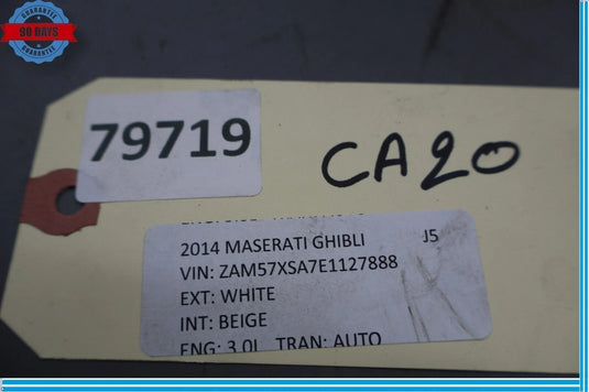 14-20 Maserati Ghibli Front Left Driver Side Lower Control Arm 06700071800 OEM