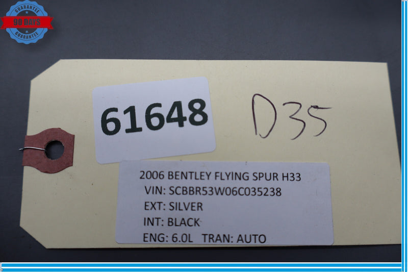 Load image into Gallery viewer, 06-12 Bentley Continental Flying Spur Rear Air Vent Control Panel Wood Cover Oem
