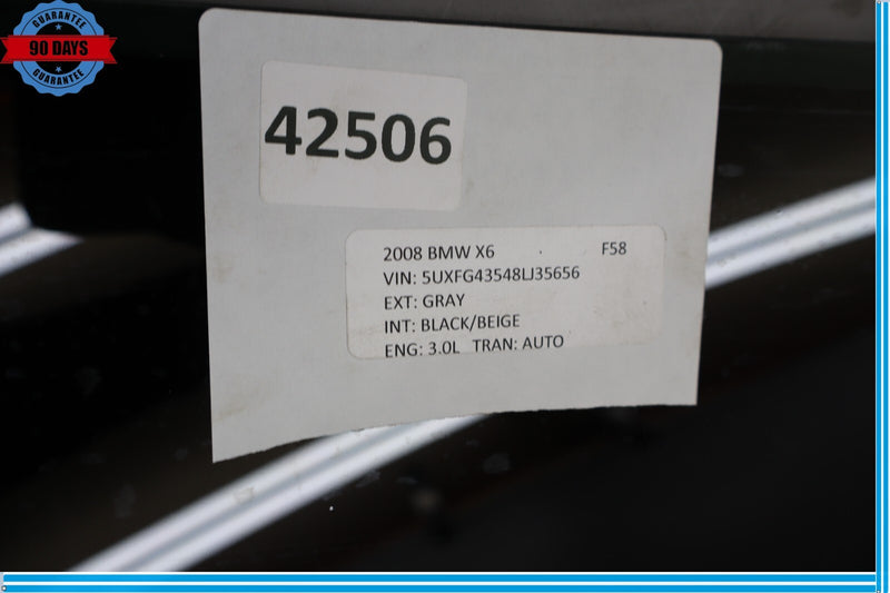 Load image into Gallery viewer, 08-14 BMW X5 X6 E70 Rear Right Passenger Side Door Window Auto Glass Oem
