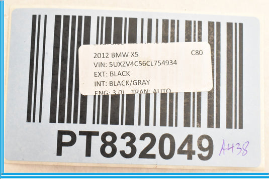 07-13 BMW E70 X5 Rear Left Interior Door Panel Wood Trim Cover 4993101 OEM