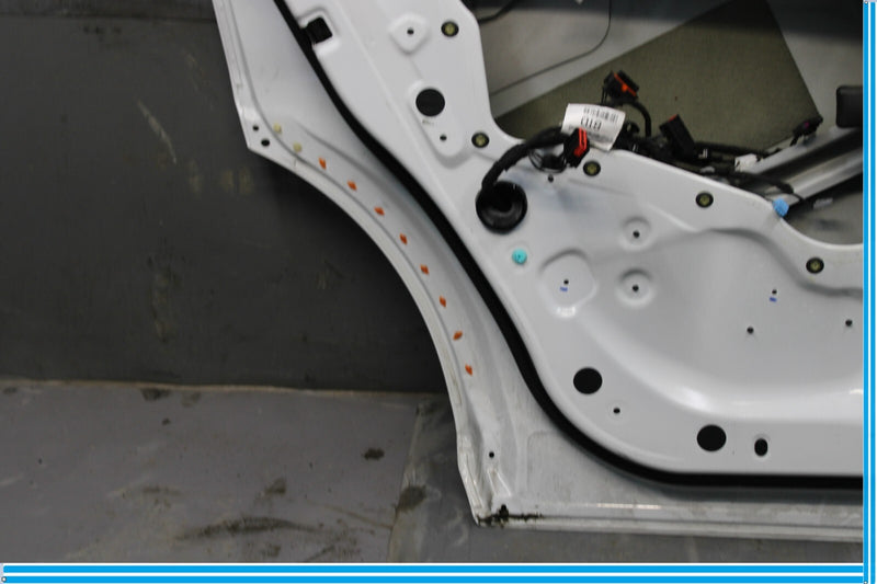 Load image into Gallery viewer, 17-20 Jaguar F-Pace Rear Left Driver Side Door Panel Assembly White Oem
