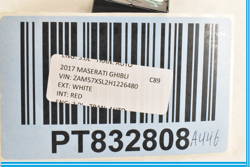 Load image into Gallery viewer, 14-17 Maserati Ghibli Lumbar Power Seat Switch Control Module 56046232AA OEM
