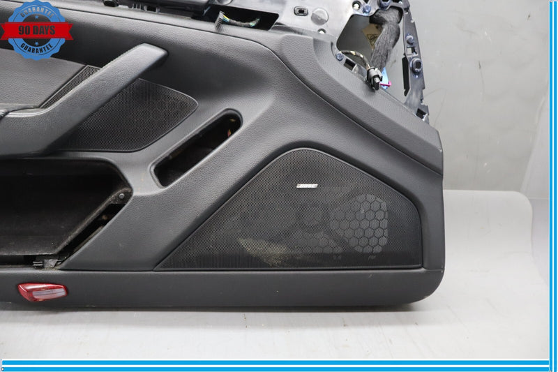 Load image into Gallery viewer, 10-16 Porsche Panamera Front Left Side Interior Door Panel Cover Black Oem
