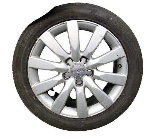 09-17 Audi A4 17 Inch 17x8" Alloy Wheel Rim Tire Set Of 4 8K0601025C Oem