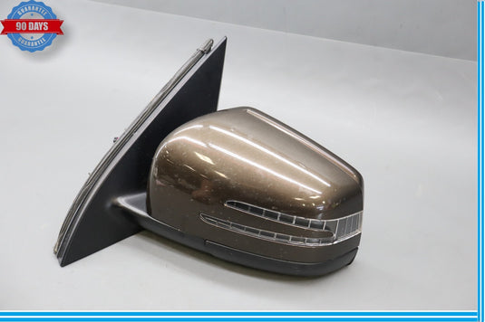 12-16 Mercedes X166 GL550 Left Side Rear View Door Mirror w/ Blind Spot Oem