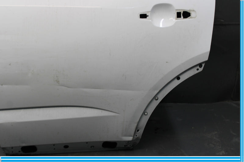 Load image into Gallery viewer, 17-20 Jaguar F-Pace Rear Left Driver Side Door Panel Assembly White Oem

