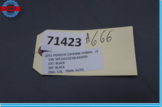 11-17 Porsche Cayenne Steering Column Combination Switch Assembly Oem