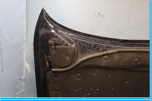 07-15 Jaguar XK XKR X150 Front Hood Bonnet Panel Ebony Black Oem