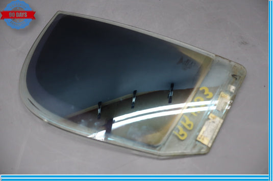 06-12 Bentley Continental Flying Spur Rear Right Side Door Corner Glass Oem