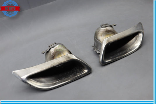 07-09 Lexus LS460 LS460L Rear Left & Right Side Exhaust Tail Pipe Tip Set OEM