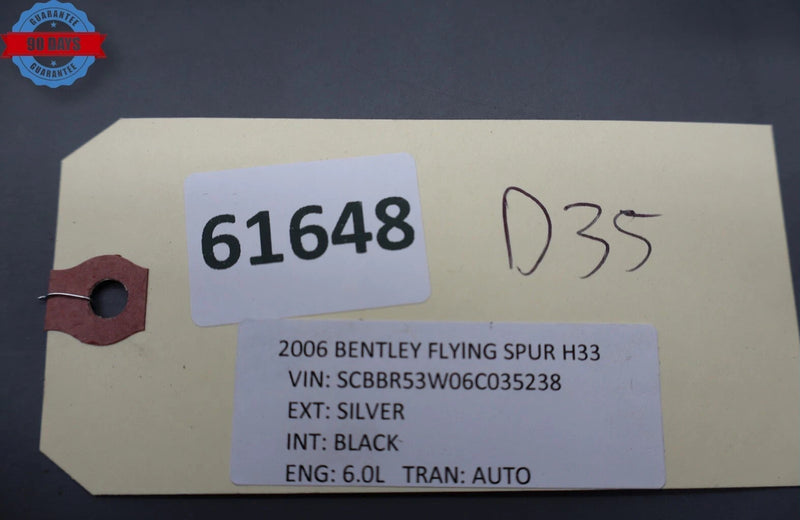 Load image into Gallery viewer, 06-12 Bentley Continental Flying Spur Rear Air Vent Control Panel 3W5863338E OEM
