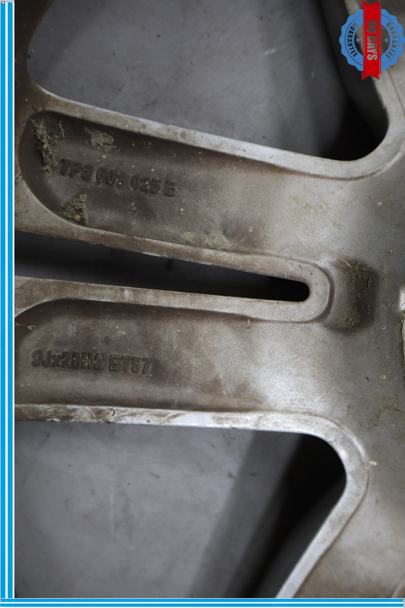 Load image into Gallery viewer, 11-16 Volkswagen VW Touareg 20" 9x20H2 ET57 Alloy Wheel Rim 5-Twin Spoke R20 Oem
