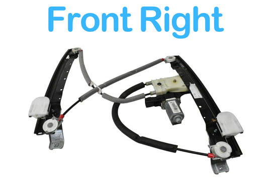 10-19 Jaguar  XJ XJR Front Right Door Window Regulator Motor AW93F23200AM Oem