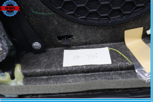 07-09 Lexus LS460 Rear Right Passenger Side Interior Door Panel Black Oem