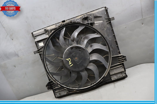 12-19 Mercedes GL450 GL550 Engine Cooling Radiator Fan Shroud Motor Oem