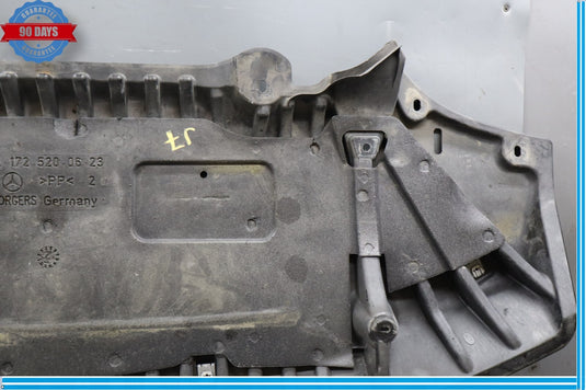 12-16 Mercedes X166 SLK350 Front Bumper Underbody Splash Guard Shield Oem