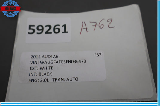 12-18 Audi A6 Quattro Rear Right Passenger Side Door Control Module Unit ECU Oem