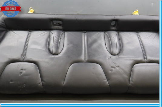 12-20 Tesla Model S Rear Lower Bottom Seat Cushion Black Leather Oem