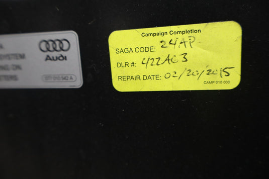 12-18 Audi A6 A6 Quattro Front Bonnet Hood Shell Cover Panel Assembly Oem